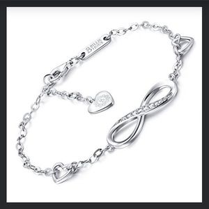 Billie bijoux bracelet 915 silver infinity